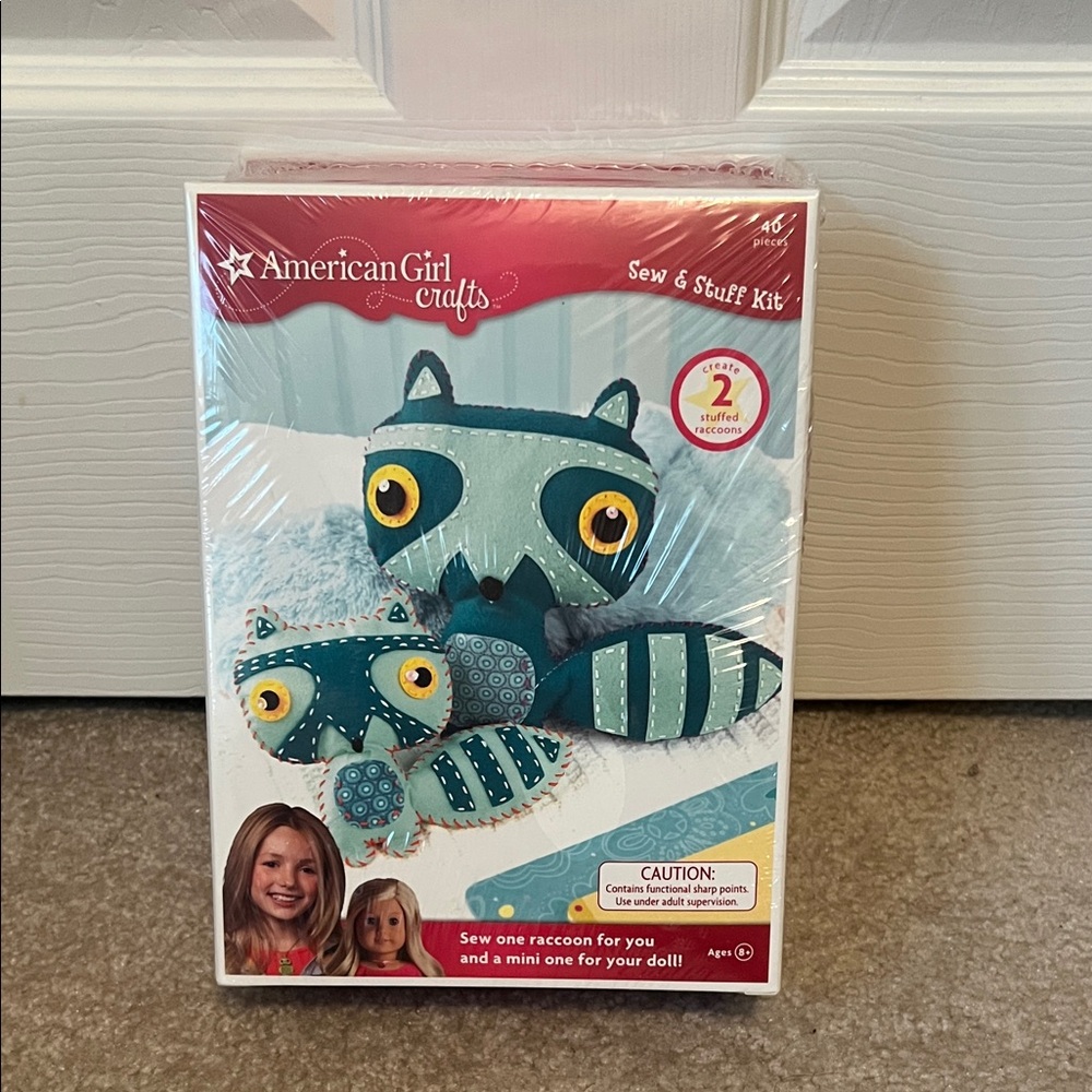 American Girl Crafts Sew & Stuff Kit - Blue Raccoon